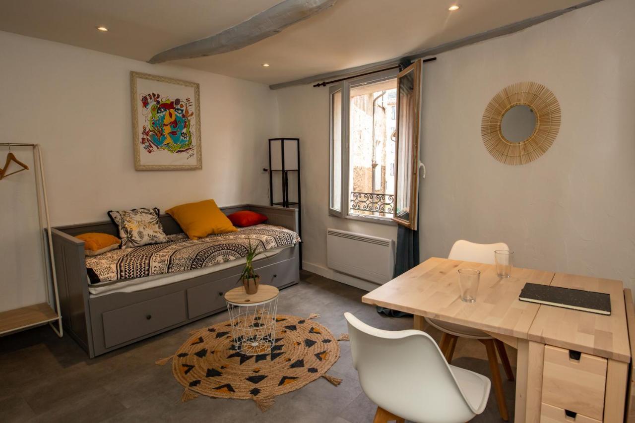 Studio Cosy Dans Centre Historique Avec Parking Appartement Grasse Buitenkant foto